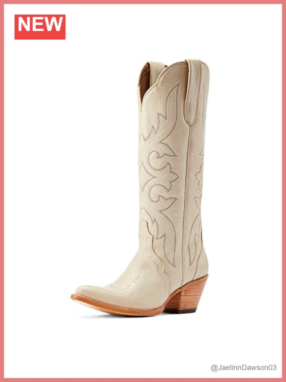 Ariat Belinda StretchFit Western Boots Women's Leather Pull-On Mid-Calf